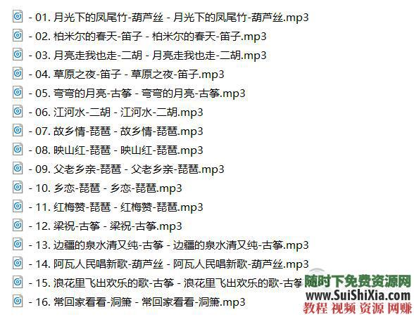 320K無損車載流行MP3音樂舞曲+MP4視頻神曲，共42G幾千首打包分享_趣資料教程資源插圖21