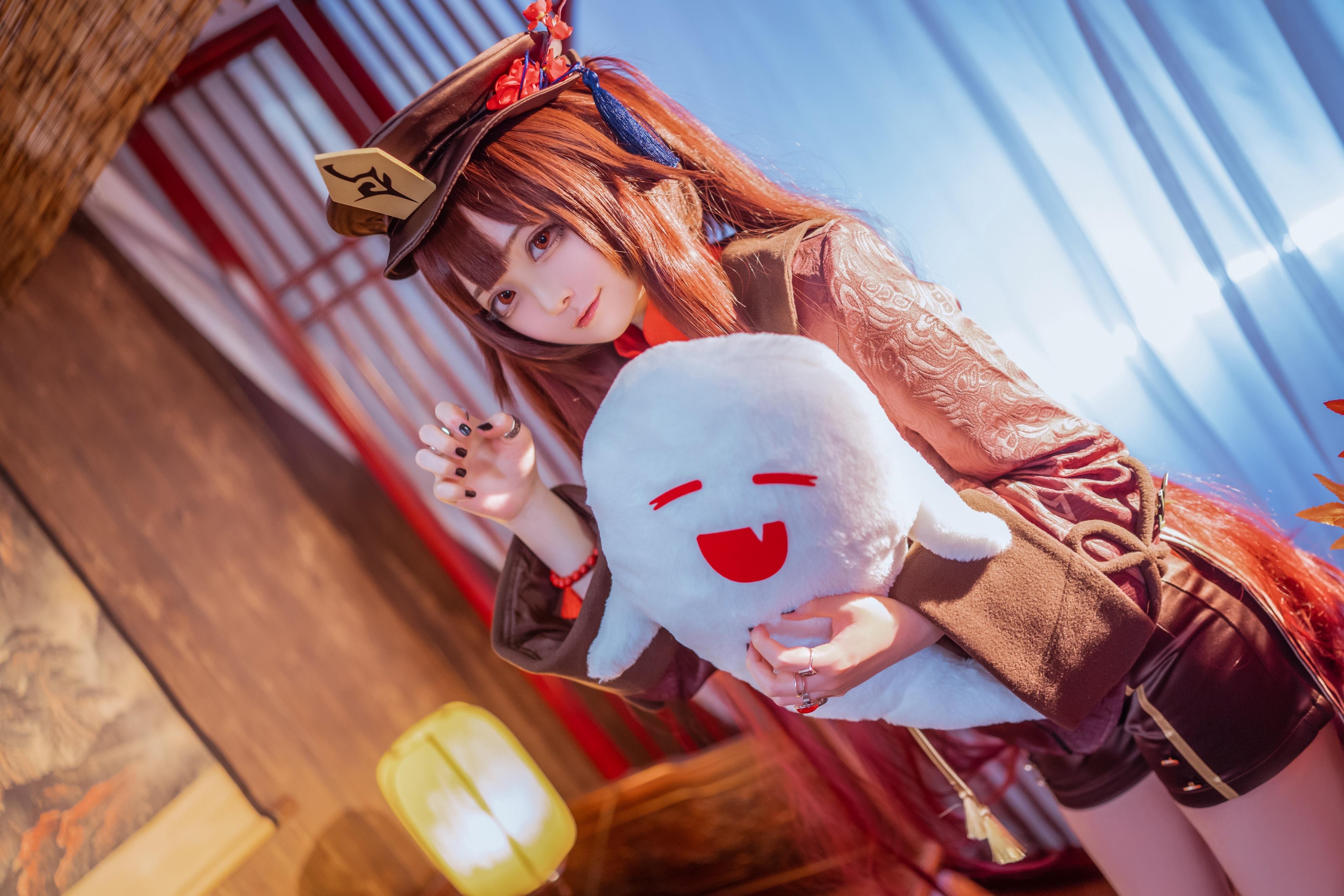 Sayako(さやこ)原神-胡桃COSPLAY圖欣賞插圖2