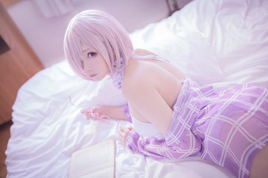 游戲《Fate/Grand Order》瑪修·基列萊特COS圖（CN：Mon夢(mèng)）插圖7